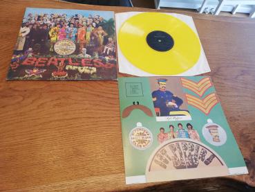 The Beatles SGT. Pepper`s Lonely Hearts Club Band 1979 Parlophone – 5C 062-04177 Gelbes Vinyl  Holländische Pressung NM/VG